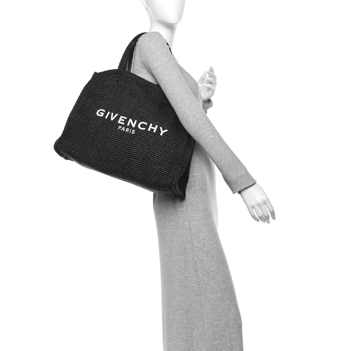 Givenchy Raffia Medium G Tote Black 2 of 10