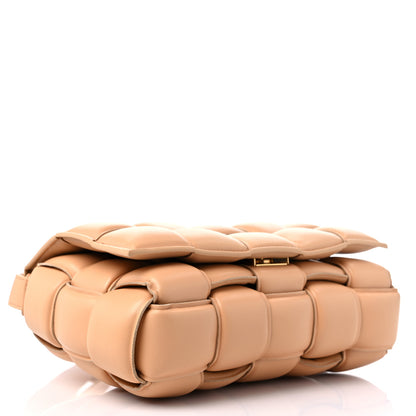 Bottega Veneta Nappa Maxi Intreccio Padded Cassette Crossbody Bag Almond 3 of 10
