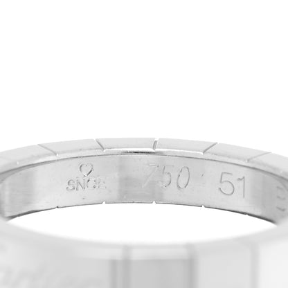 Cartier 18K White Gold Lanieres Ring 51 5.75 4 of 4