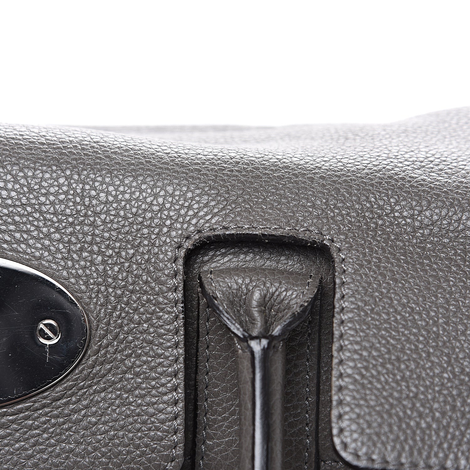 Mulberry Classic Grain Calfskin Bayswater Mole Grey 12 of 14