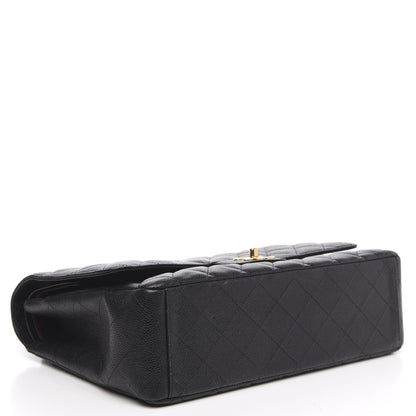 Chanel Caviar Quilted Maxi Double Flap Black 5 of 17