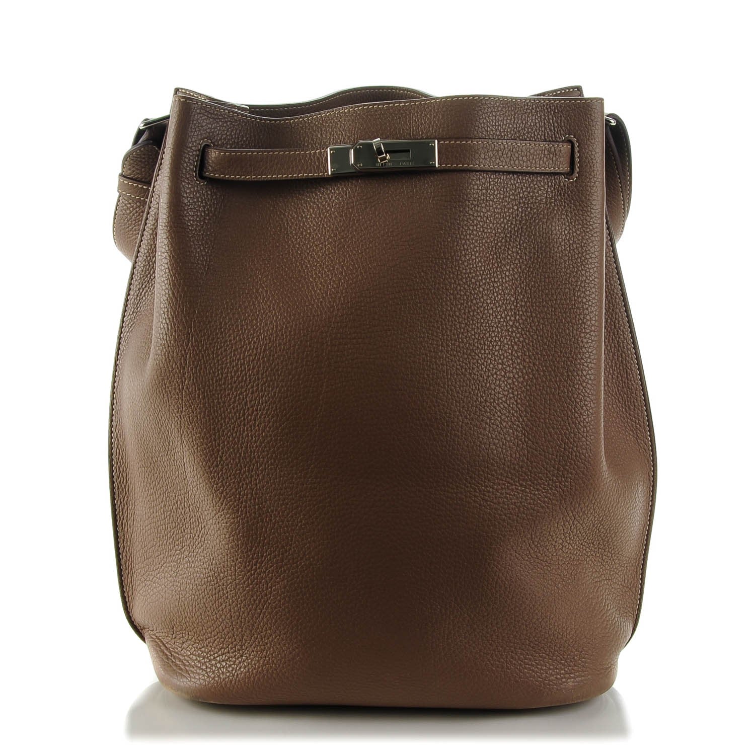Hermes Taurillon Clemence So Kelly 26 Etoupe 1 of 19