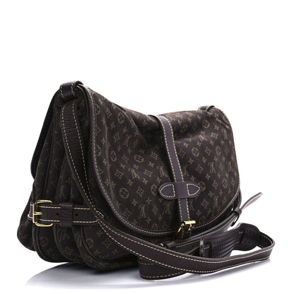Louis Vuitton Monogram Mini Lin Saumur Ebene 3 of 11