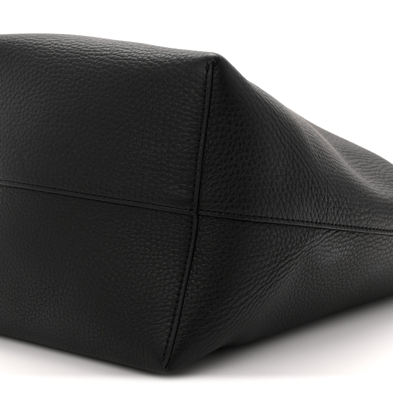 The Row Grained Calfskin Medium N/S Park Tote Black 10 of 10