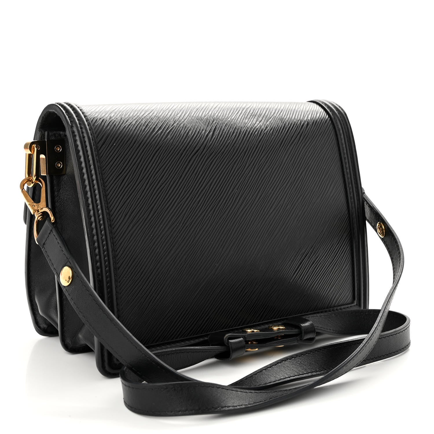 Louis Vuitton Epi Mini Dauphine Black 3 of 9