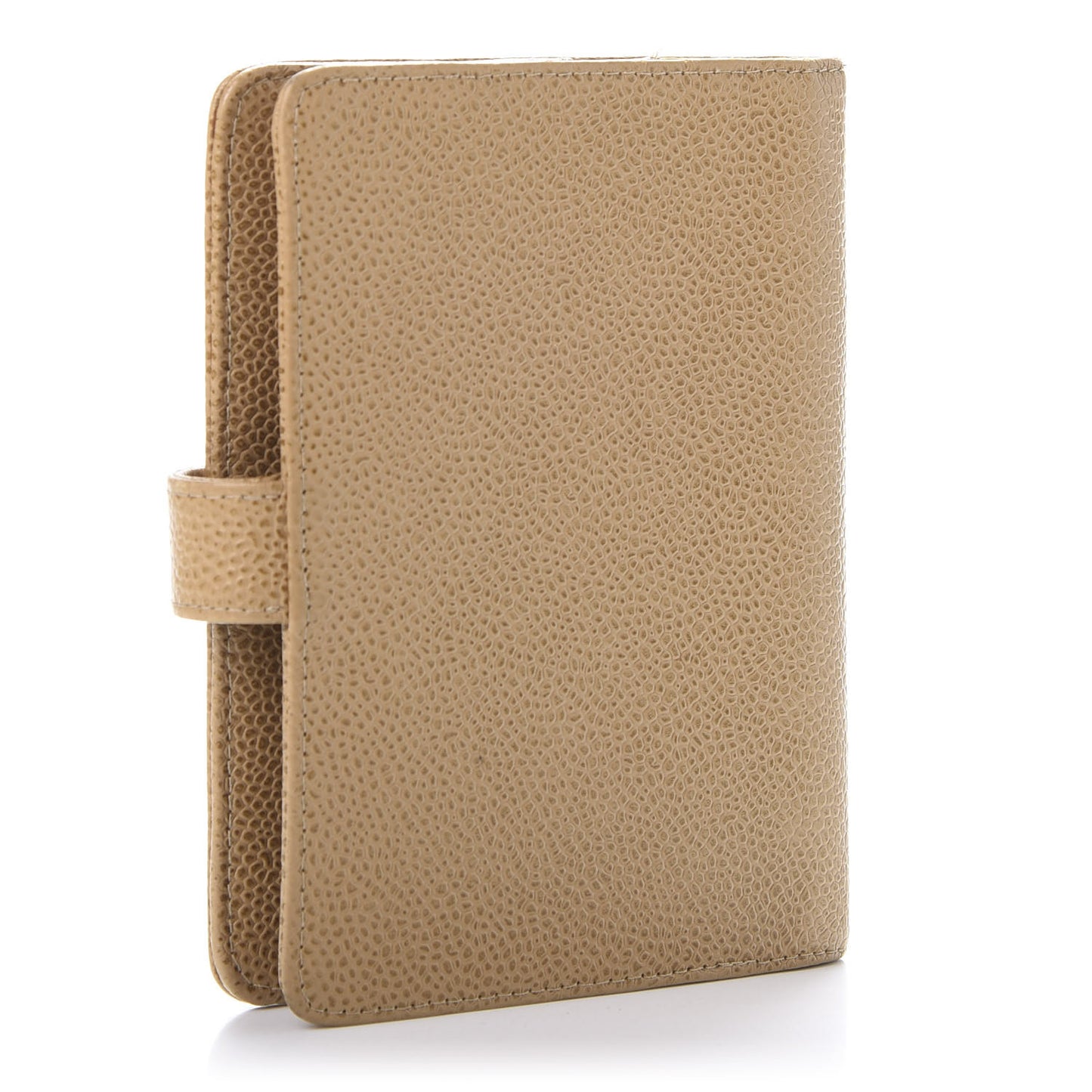 Caviar Timeless CC Ring Agenda Planner Beige