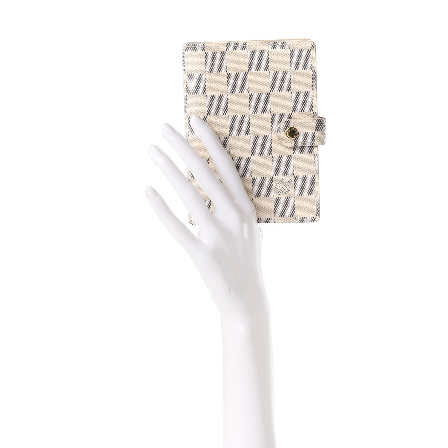 Louis Vuitton Damier Azur Small Ring Agenda Cover 2 of 9