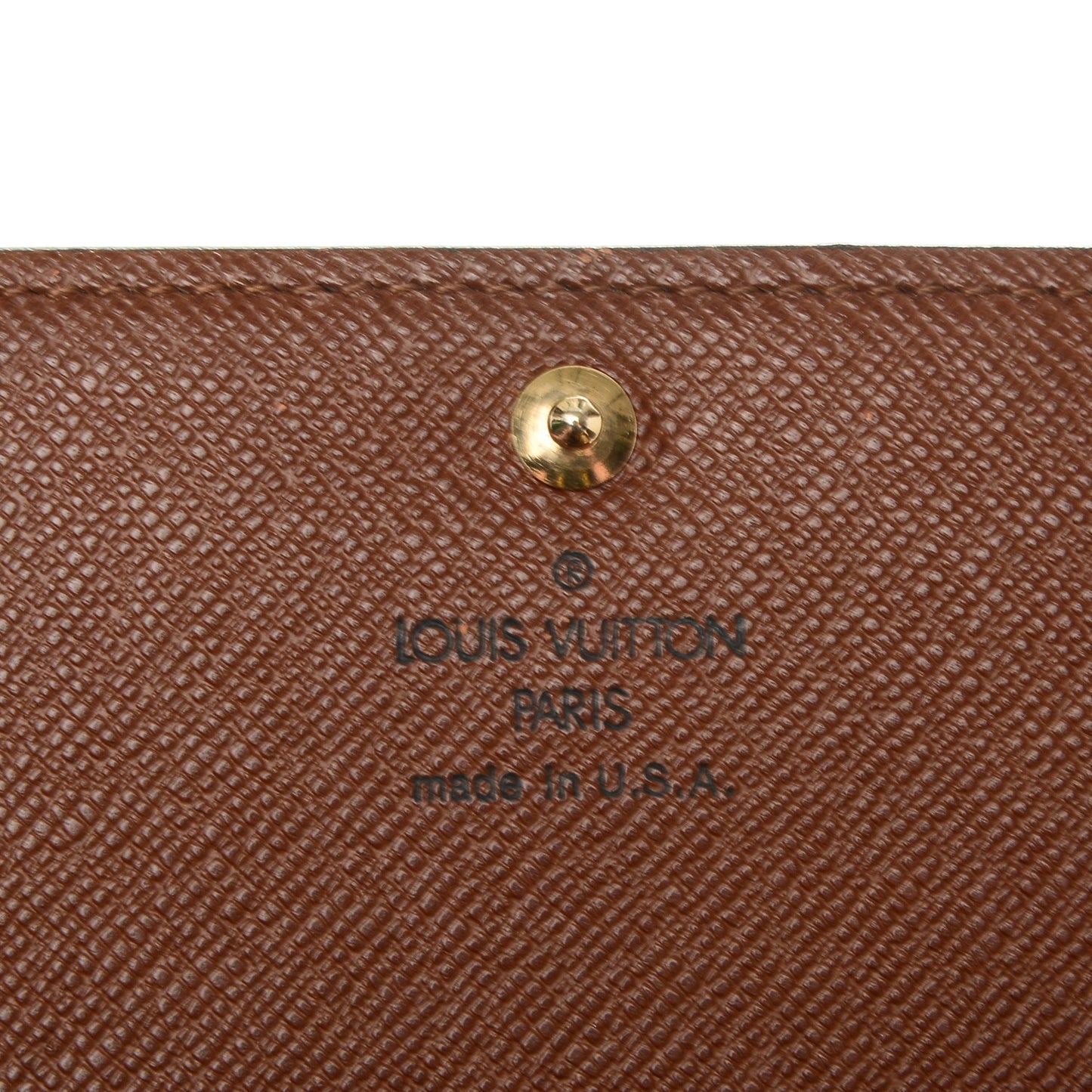 Monogram Porte-Monnaie Billets Tresor Wallet