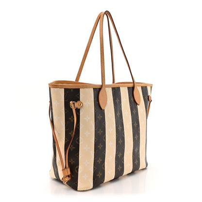 Louis Vuitton Monogram Rayures Neverfull MM 3 of 21