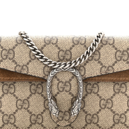 Gucci GG Supreme Monogram Super Mini Dionysus Shoulder Bag Taupe 7 of 12