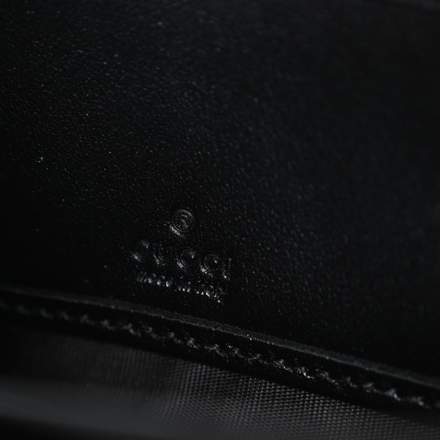 Gucci Calfskin Matelasse GG Marmont Zip Around Wallet Black Black 6 of 8