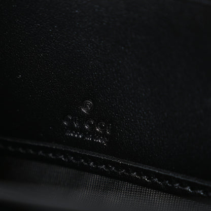 Gucci Calfskin Matelasse GG Marmont Zip Around Wallet Black Black 6 of 8