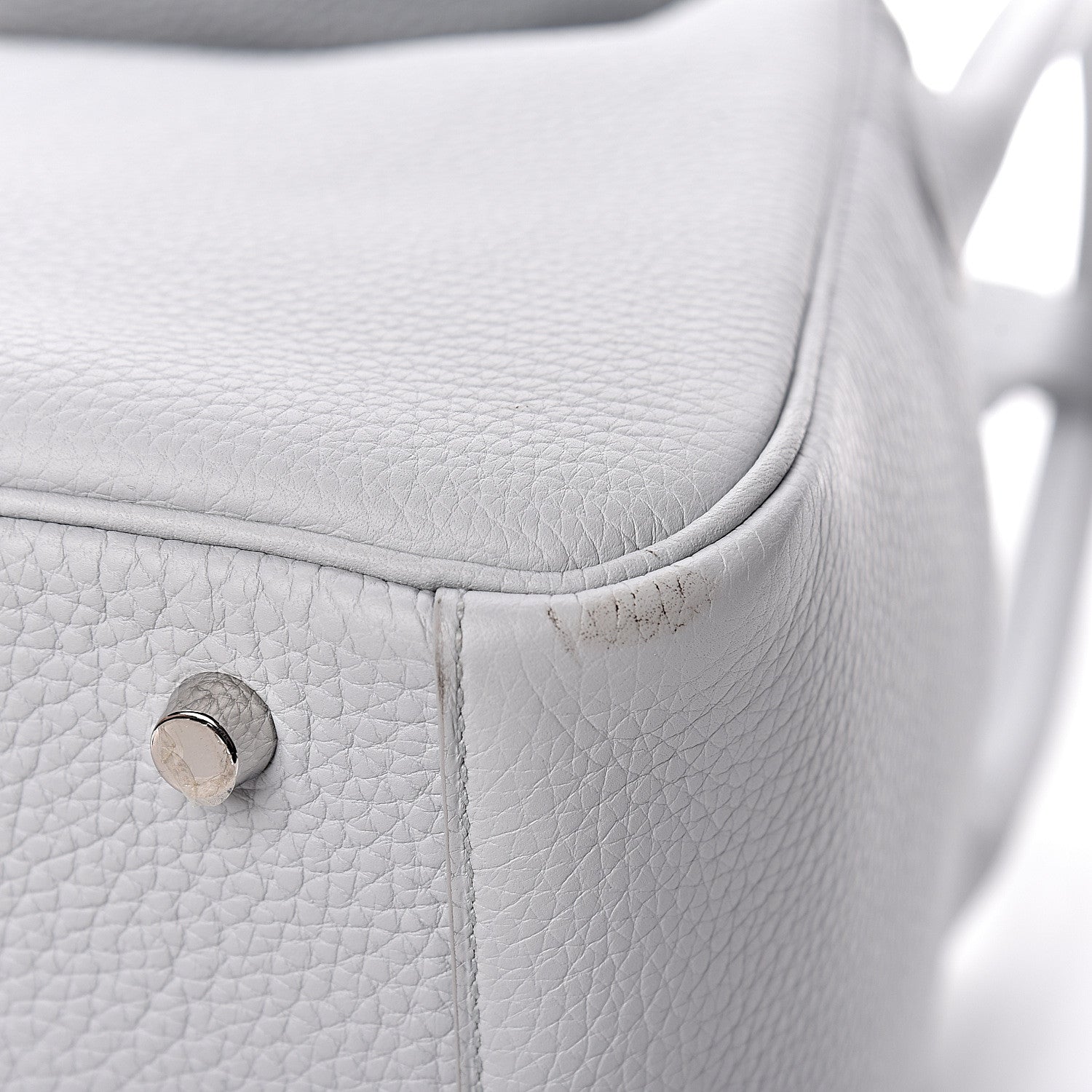 Hermes Taurillon Clemence Lindy 26 Bleu Arctic 9 of 13