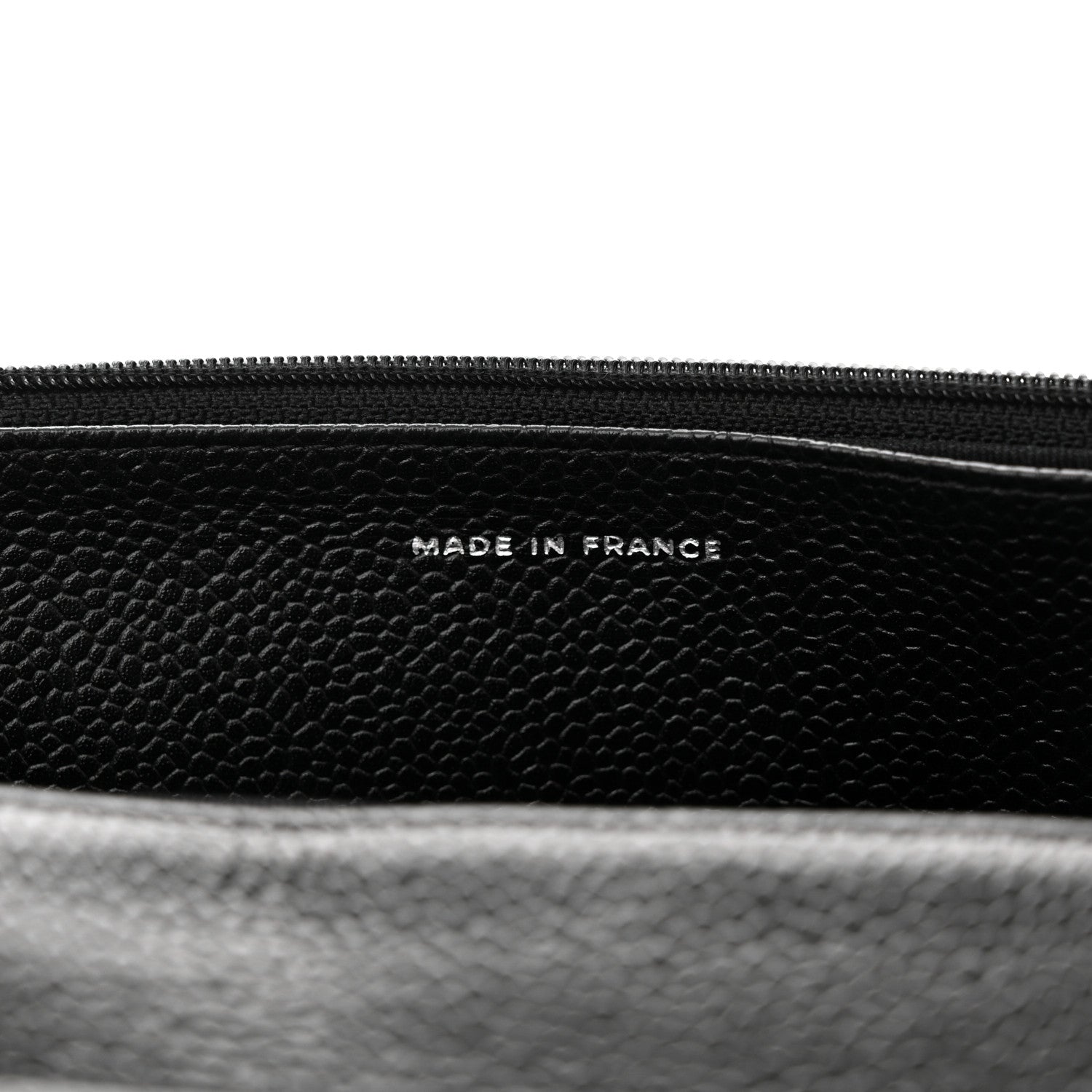 Chanel Caviar Timeless CC Wallet On Chain WOC Black 8 of 13