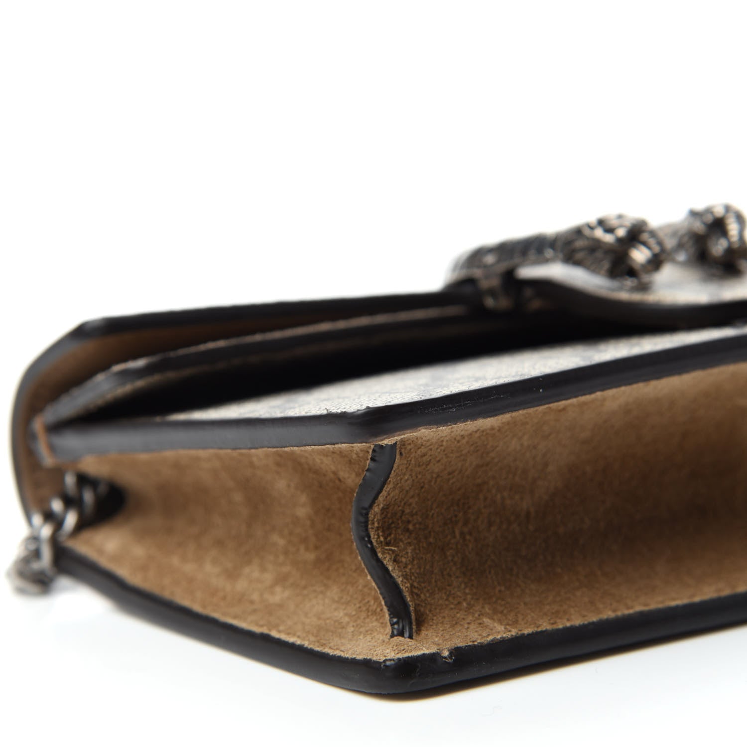 Gucci GG Supreme Monogram Super Mini Dionysus Shoulder Bag Taupe 6 of 10