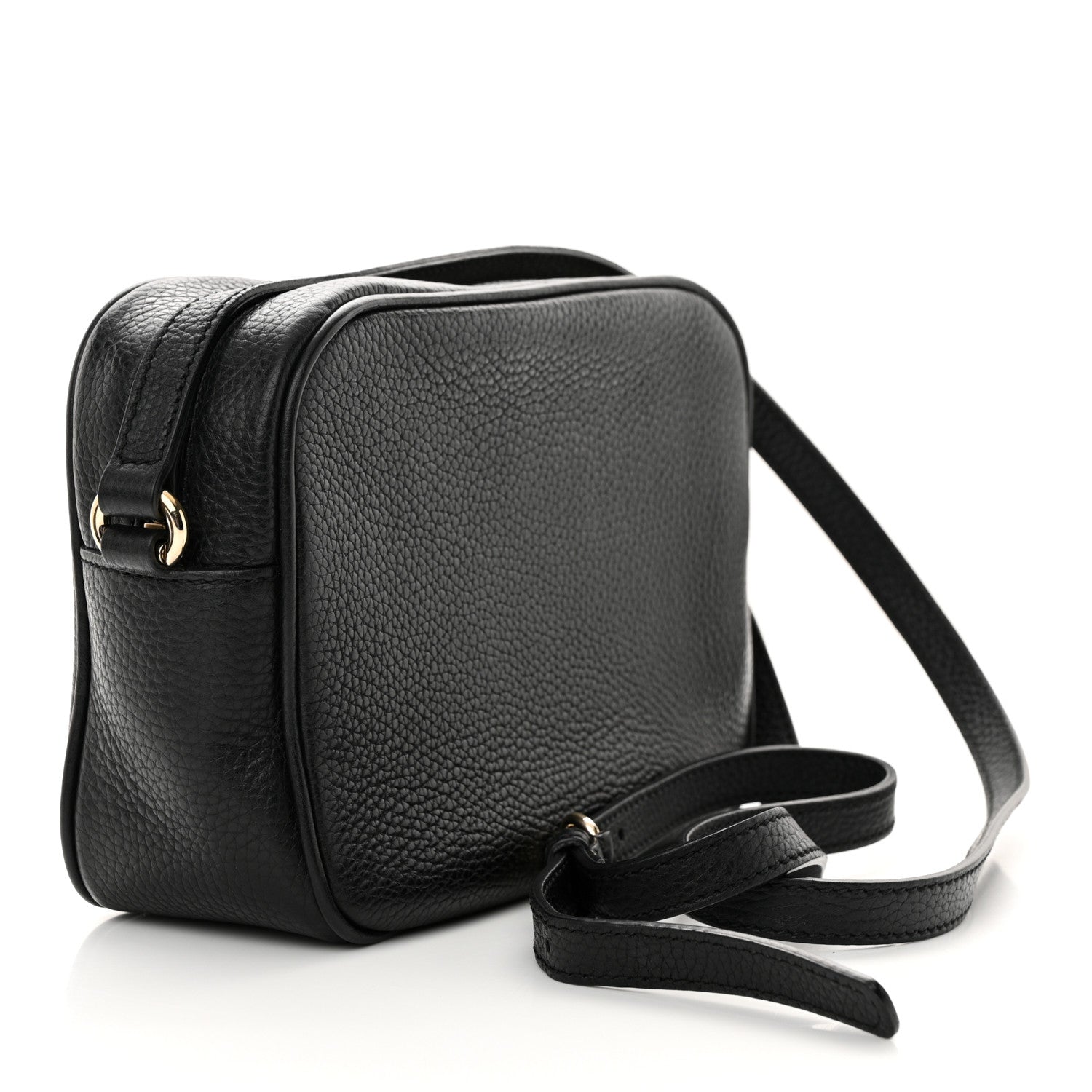 Gucci Pebbled Calfskin Small Soho Disco Bag Black 3 of 12