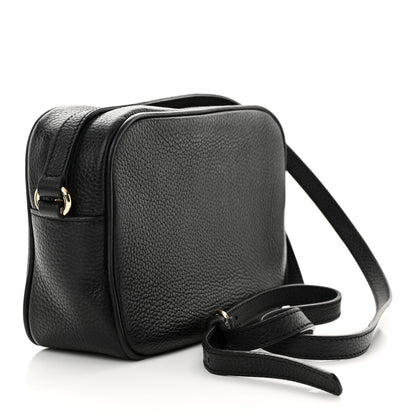 Gucci Pebbled Calfskin Small Soho Disco Bag Black 3 of 12