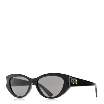Christian Dior Acetate DiorGlow B11 Cat Eye Sunglasses Black 1 of 8