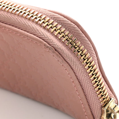 Gucci Microguccissima Zip Around Card Case Soft Pink 12 of 13