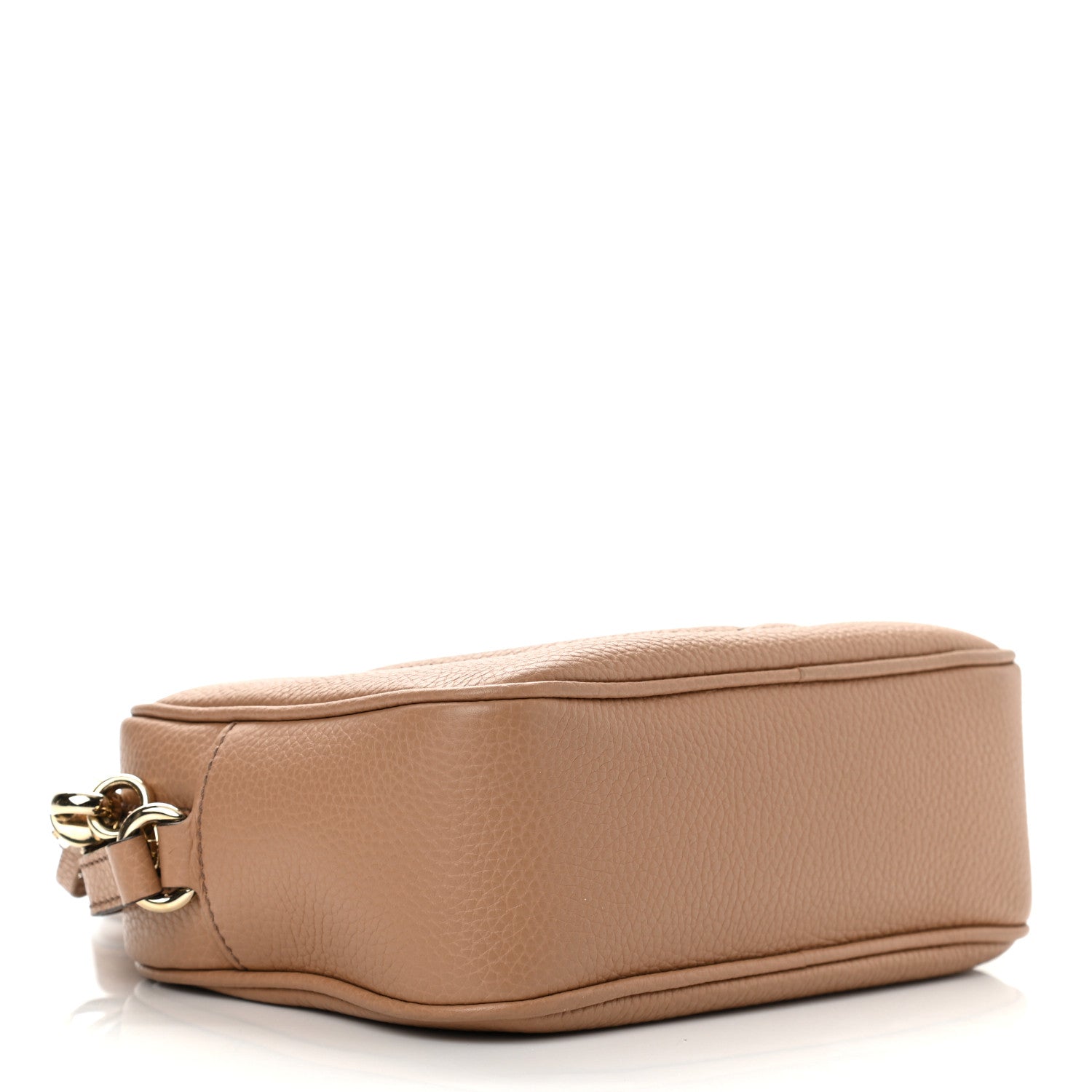 Gucci Pebbled Calfskin Small Soho Disco Bag Camelia 4 of 11