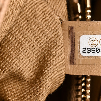 Chanel Caviar Lizard Quilted Small Coco Handle Flap Beige 7 of 10