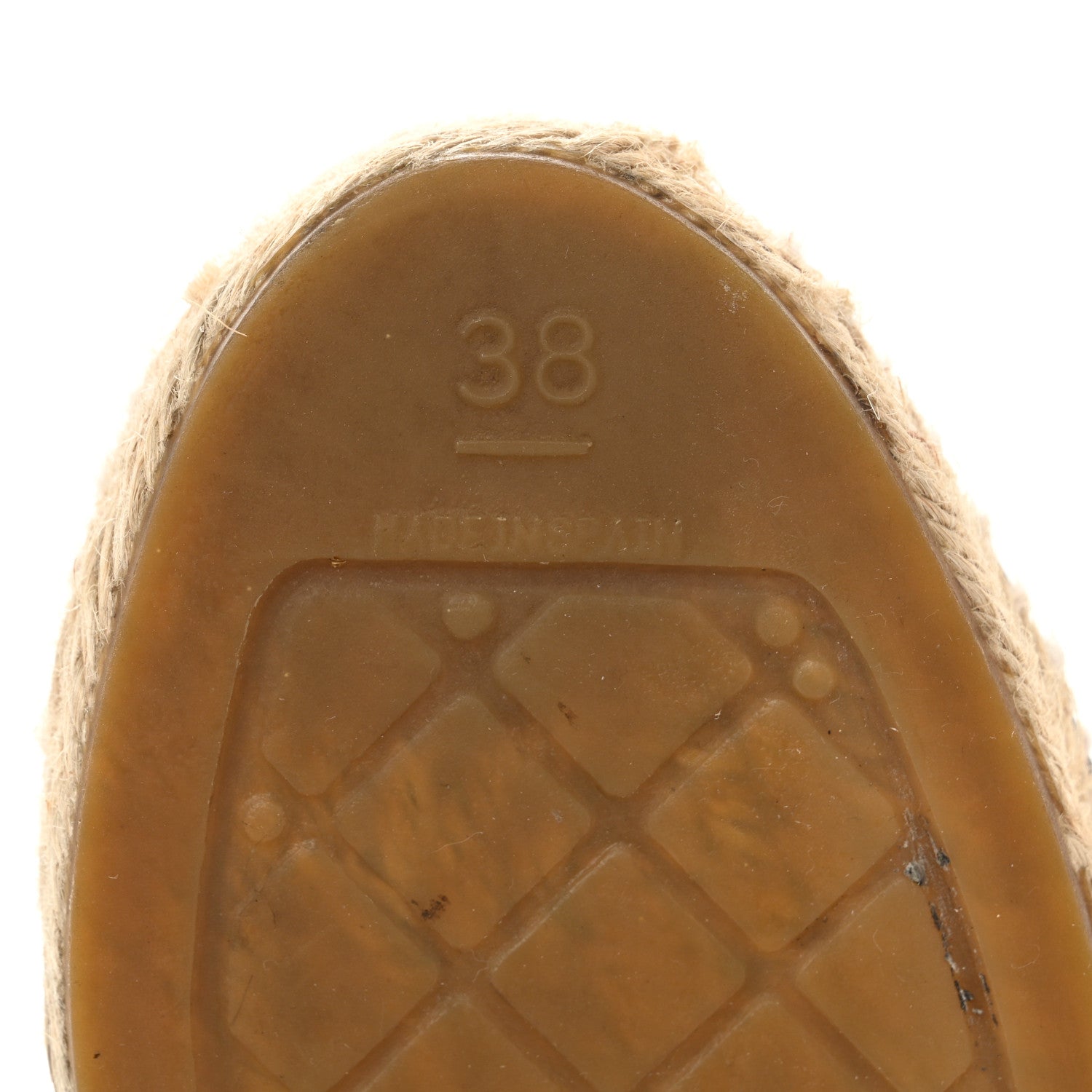 Chanel Lambskin CC Espadrilles 38 Black 7 of 13
