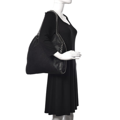 Stella McCartney Shaggy Deer Small Falabella Tote Black 2 of 11