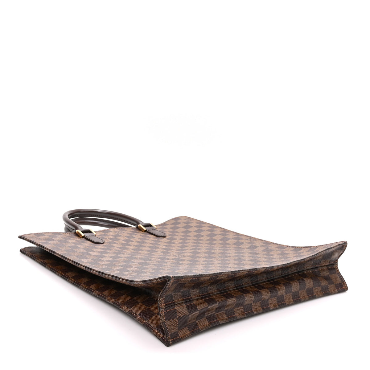 Louis Vuitton Damier Ebene Sac Plat 4 of 9