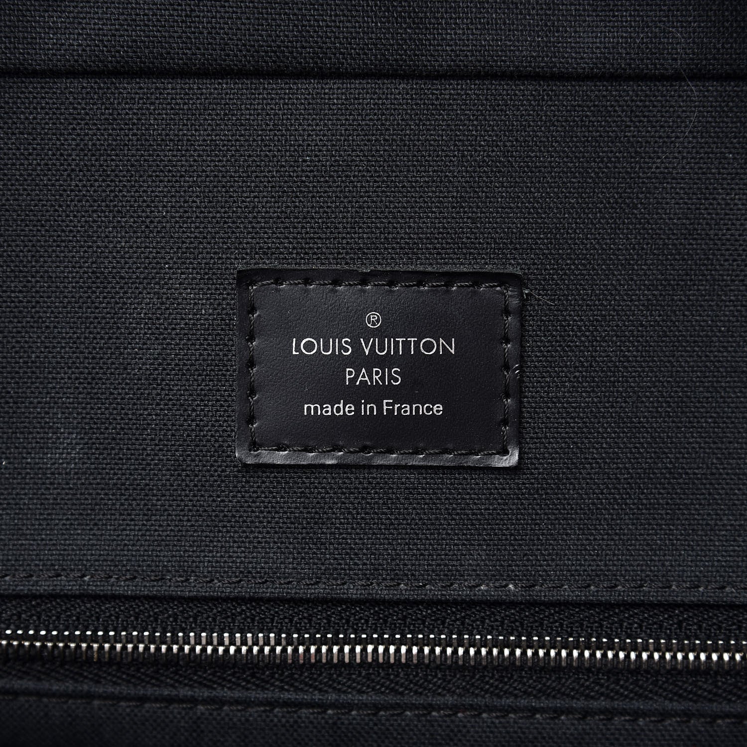 Louis Vuitton Epi Sac Bourget 50 Black 6 of 11