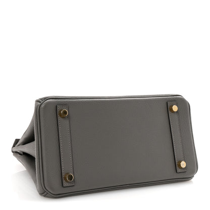 Hermes Togo Birkin 25 Gris Meyer 4 of 10