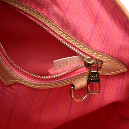 Louis Vuitton Damier Azur Delightful PM Pink 8 of 16