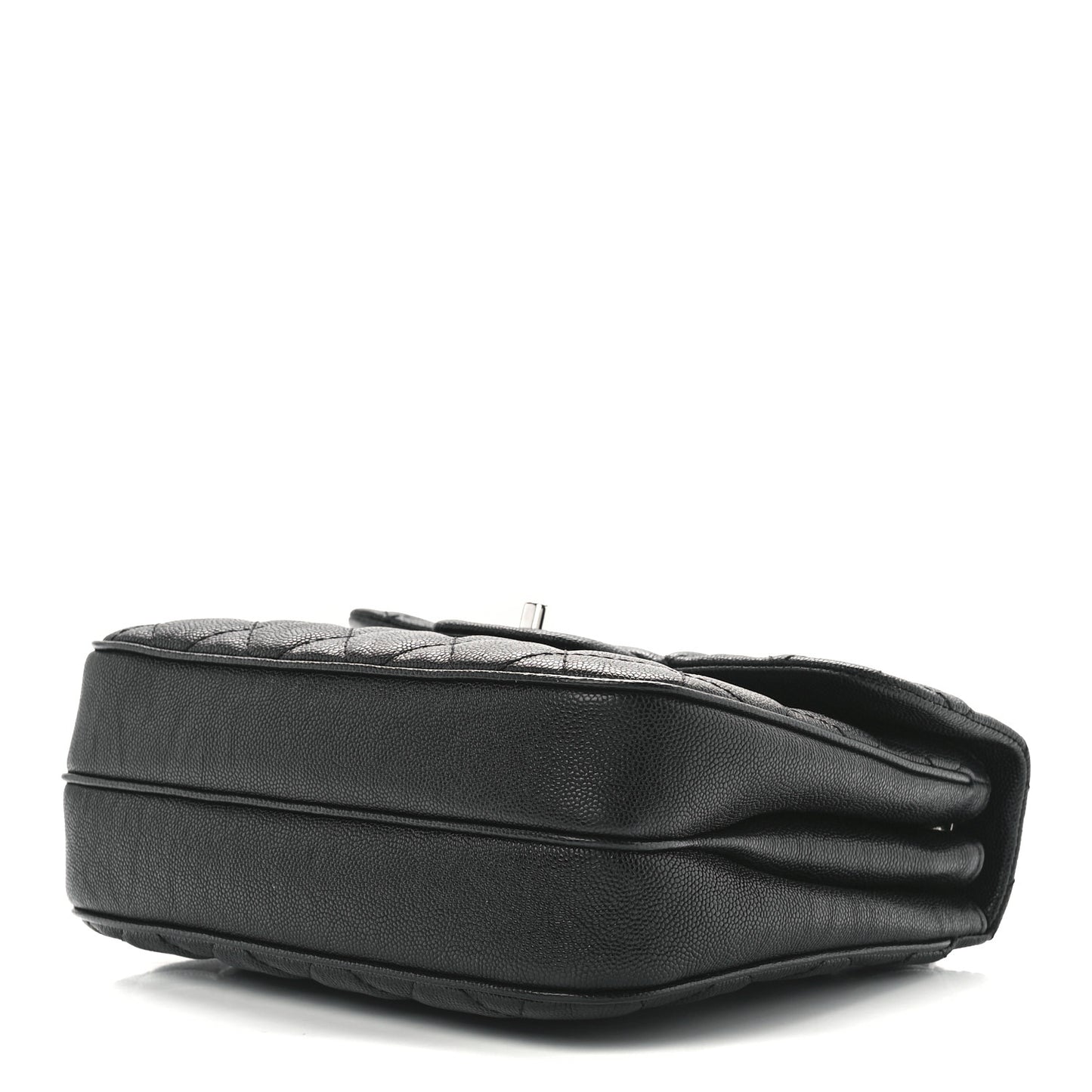 Caviar Quilted Medium Urban Companion Flap Black