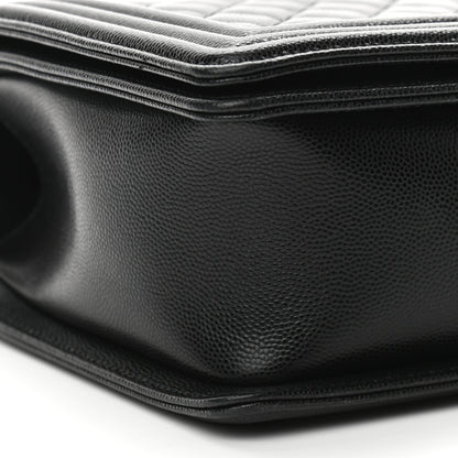 Chanel Caviar Quilted New Medium Boy Flap Black 9 of 11