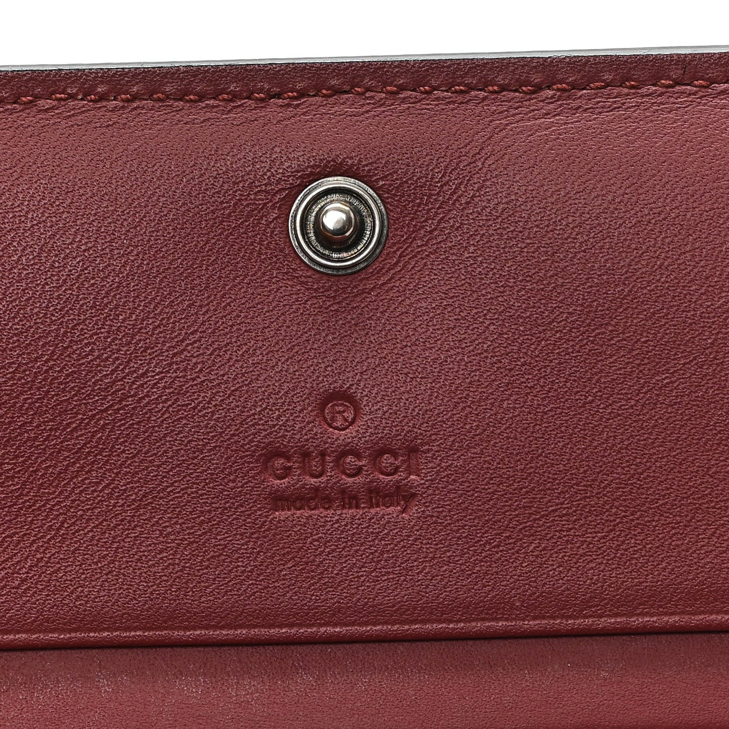 GG Supreme Monogram Blooms Card Case Beige Multicolor Dry Rose