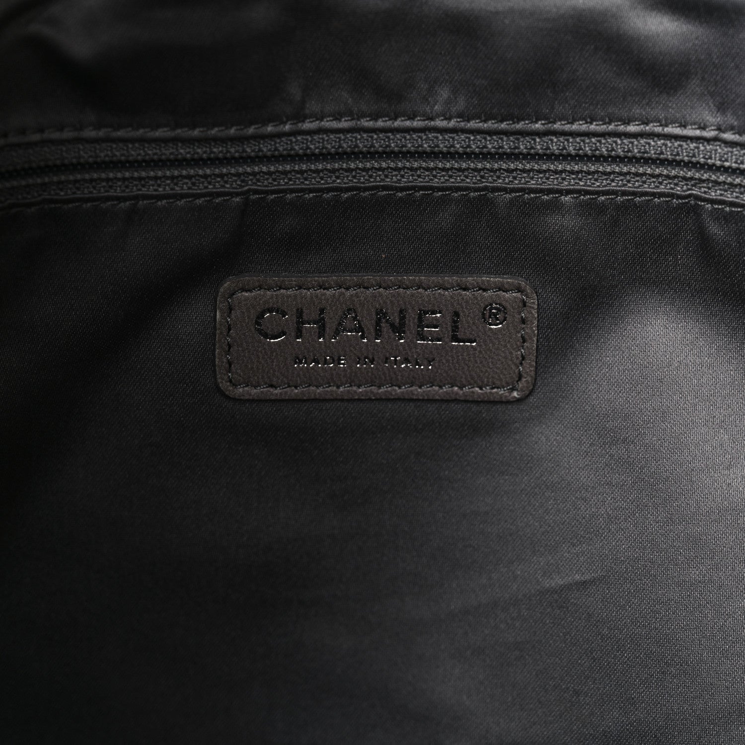 Chanel Crinkled Coated Canvas Le Marais Hobo Black 6 of 13