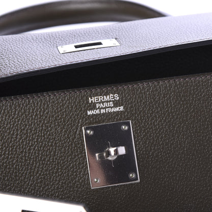 Hermes Togo Kelly Retourne 35 Vert Bronze 8 of 11