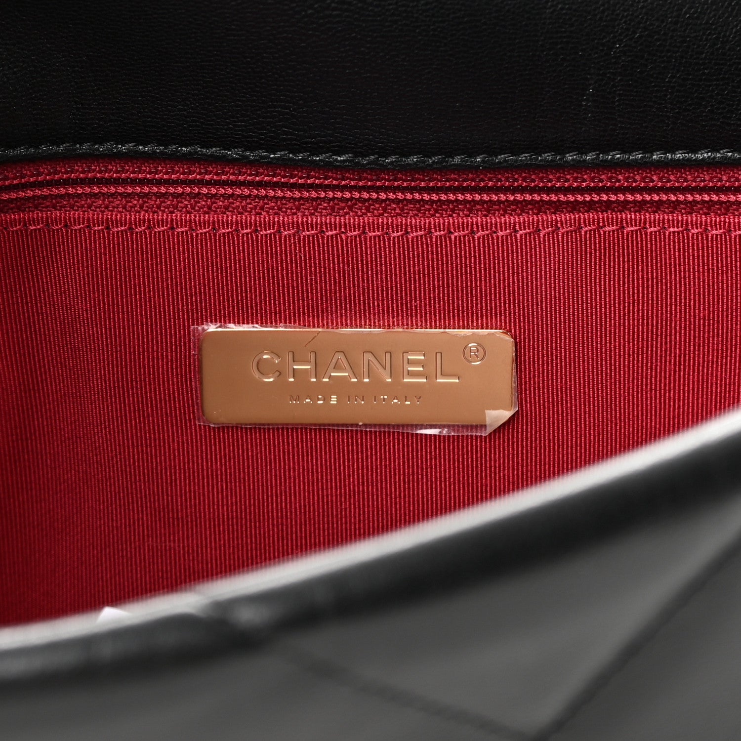 Chanel Goatskin Quilted Maxi Chanel 19 Flap Black 6 of 13
