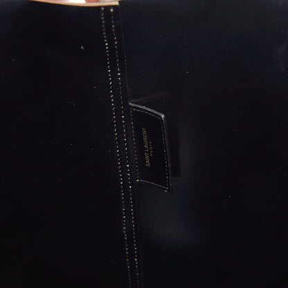 Saint Laurent Calfskin Classic Monogram Double Face Tote Nude Powder 8 of 9
