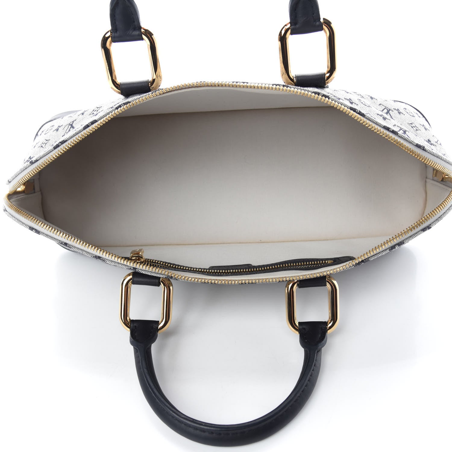 Louis Vuitton Mini Monogram Alma Long Blue 5 of 16
