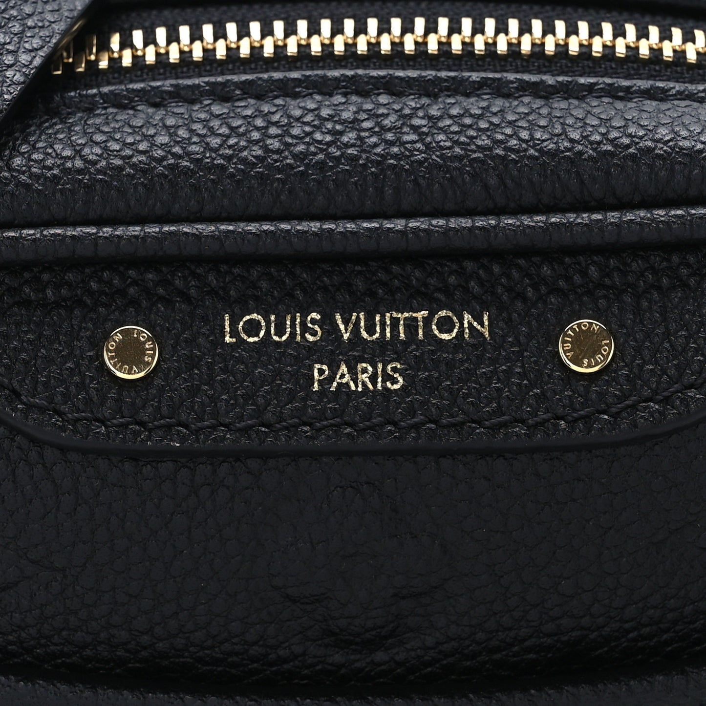 Empreinte Monogram Tiny Camera Bag Black