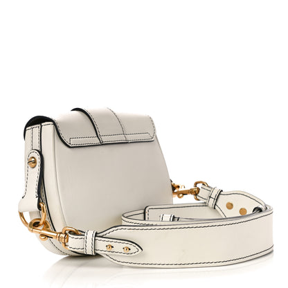 Christian Dior Calfskin D Fence Saddle Bag Latte 3 of 12