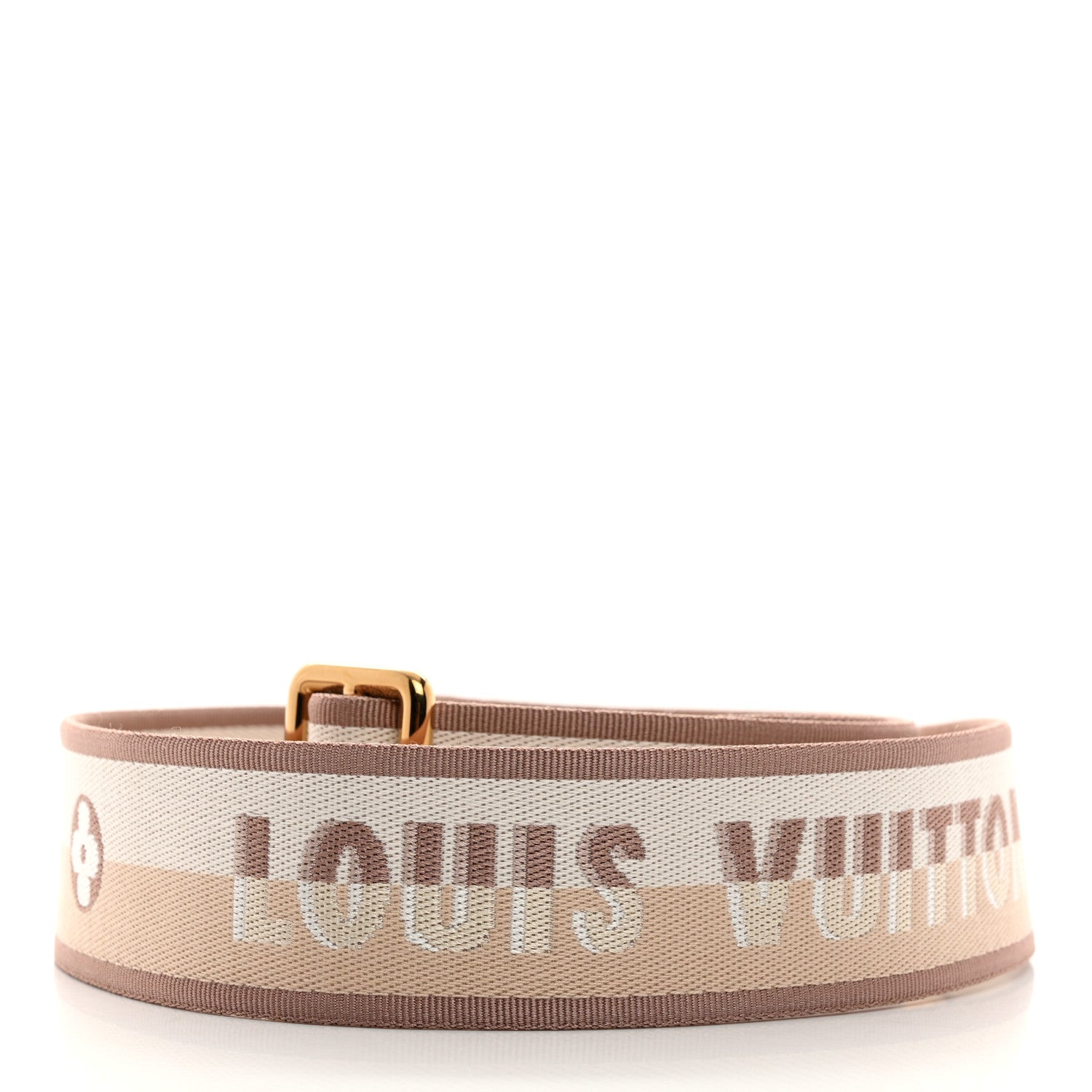 Louis Vuitton Jacquard Speedy Bandouliere 20 Shoulder Strap Beige 2 of 4