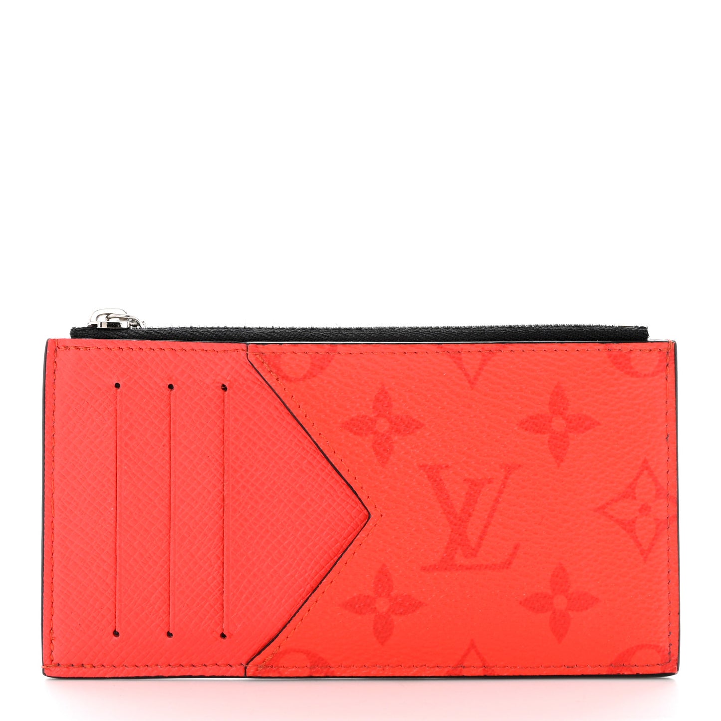 Taigarama Coin Card Holder Fire Red