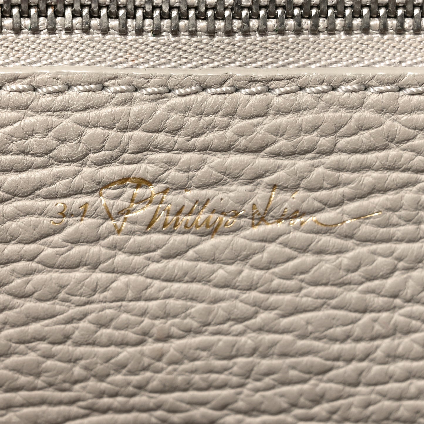 Textured Calfskin Medium Pashli Satchel Feather