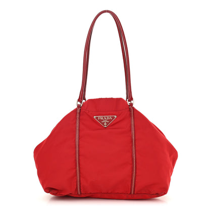 Prada Tessuto Nylon Tote Red 1 of 12