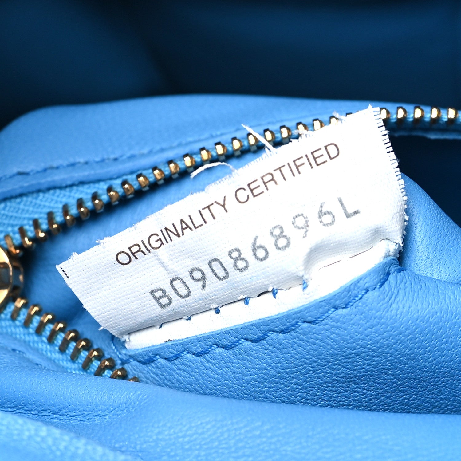Bottega Veneta Lambskin Maxi Intrecciato Padded Chain Cassette Crossbody Bag Swimming Pool 7 of 9
