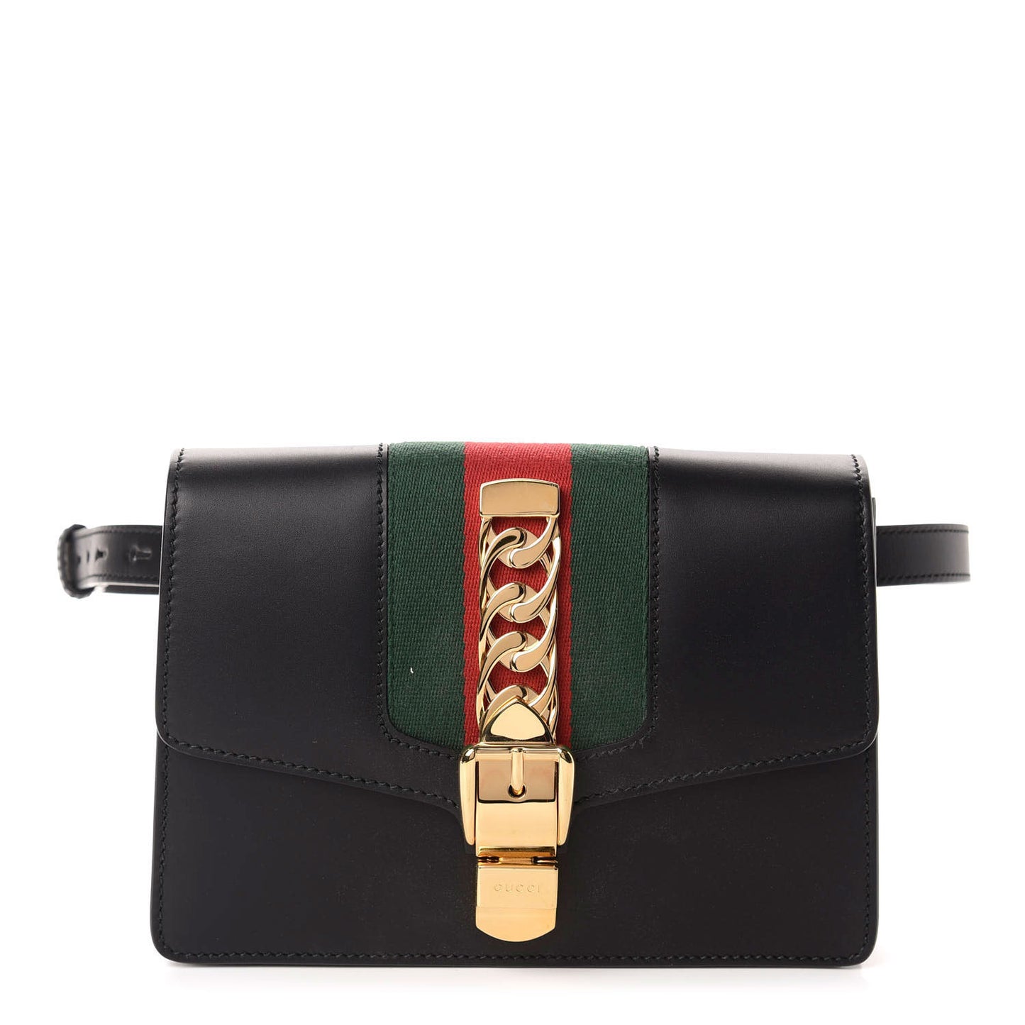 Calfskin Sylvie Belt Bag Black