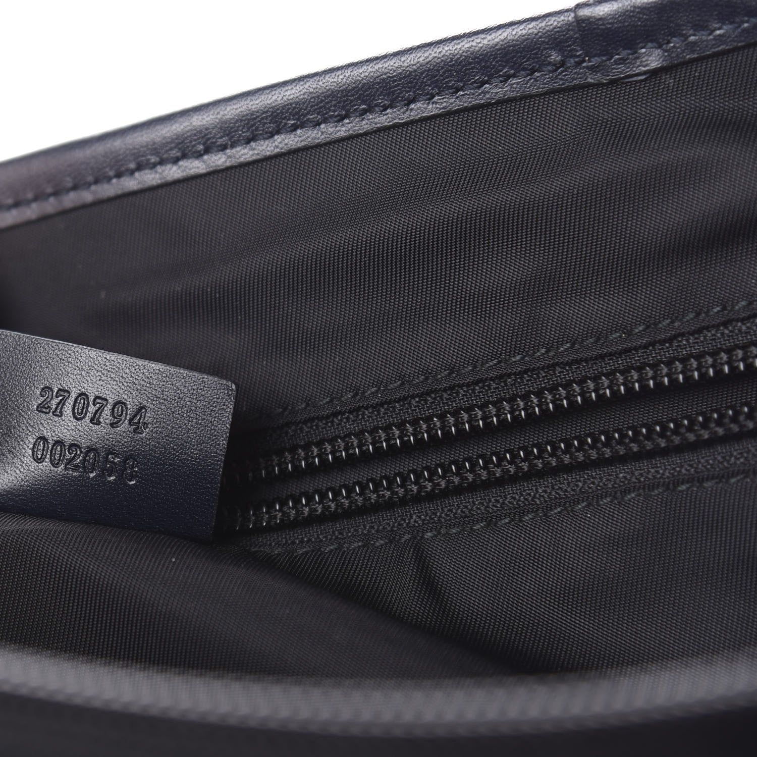 Gucci GG Plus Monogram Messenger Diaper Bag Navy 9 of 11
