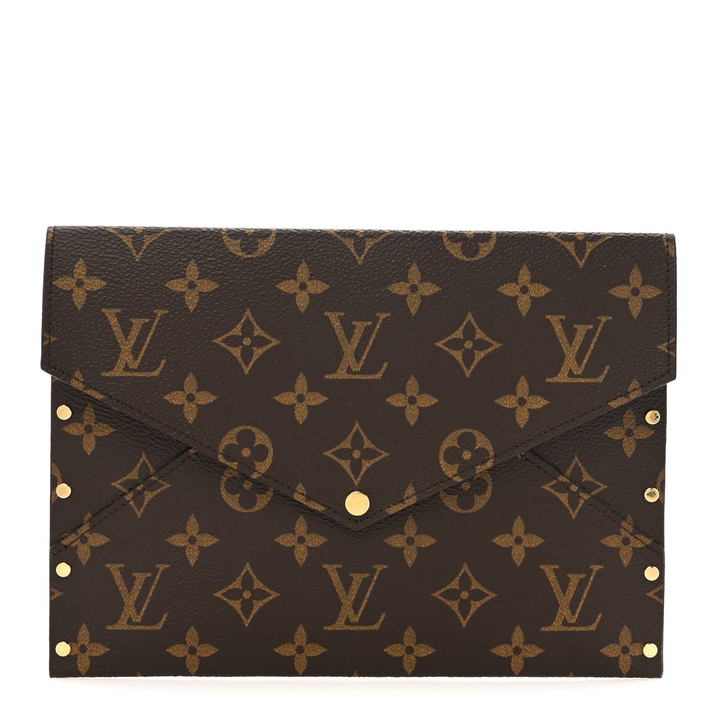 Monogram Rivets Enveloppe
