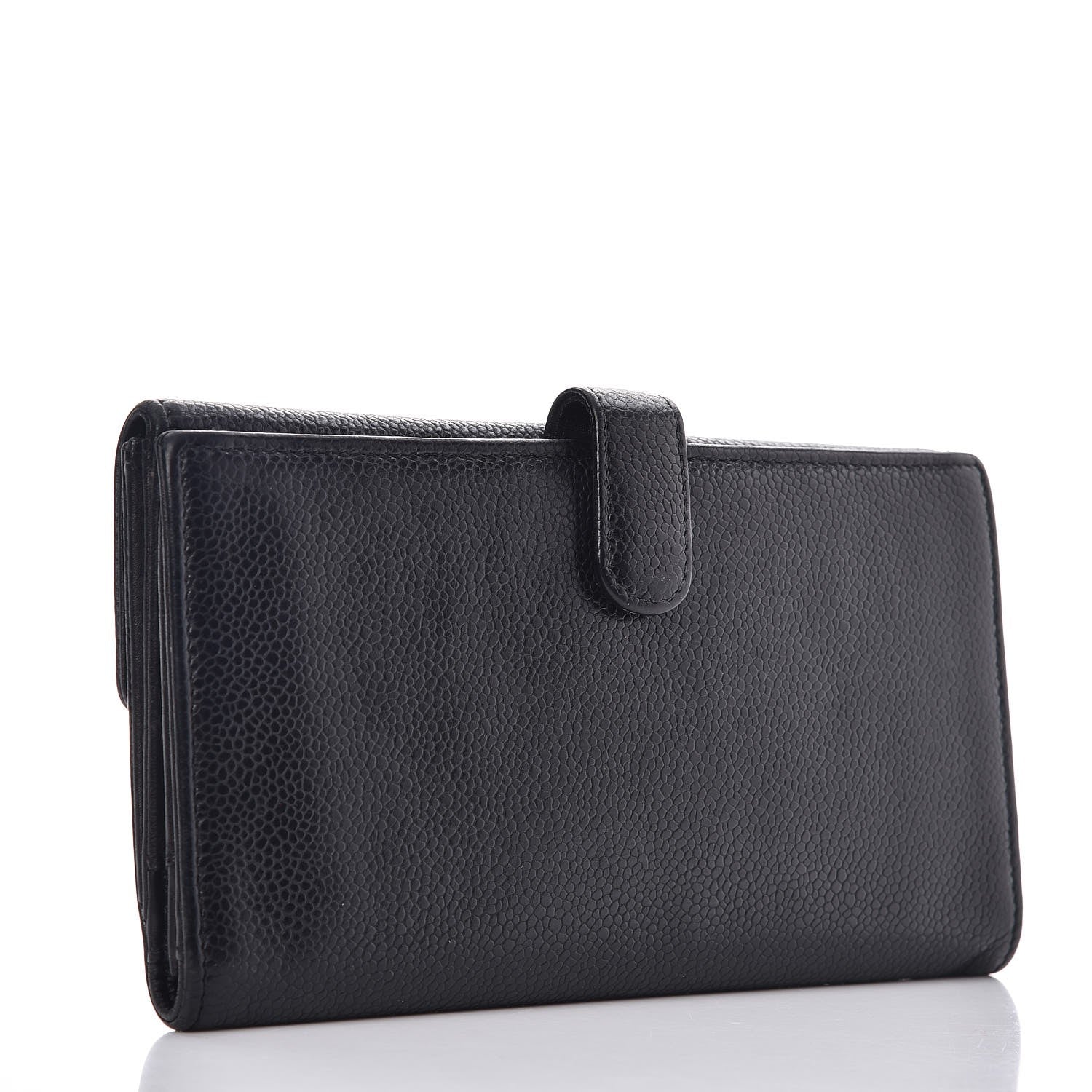 Chanel Caviar Timeless CC Large Flap Wallet Black 3 of 8